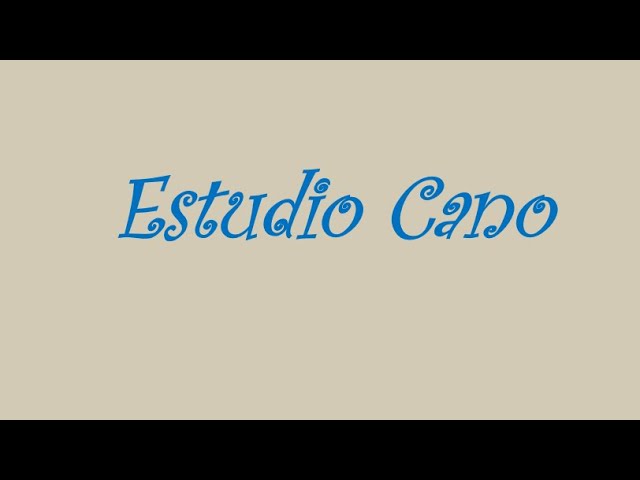 Estudio Cano - Antonio Cano
