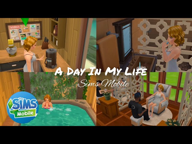 A DAY IN MY LIFE | THE SIMS MOBILE
