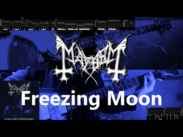 【TAB】Mayhem - Freezing Moon (Guitar Cover Full)