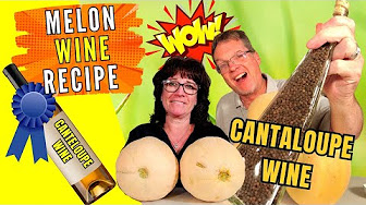 How to make Cantaloupe Wine or any Melon Wine