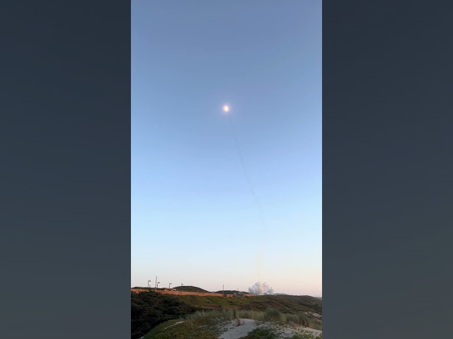 rocket launch at Vandenburg