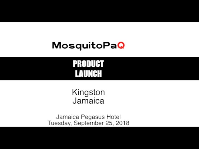 Mosquito Paq Product Launch Kingston 2 corporate