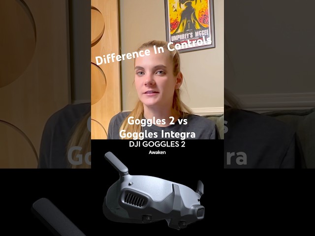 Comparing DJI Goggles 2/Goggles Integra: Whats Different in the Controls? #Goggles2 #GogglesIntegra