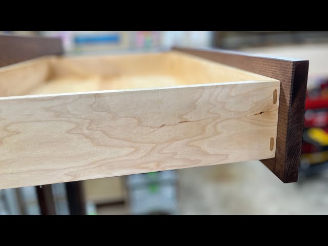 How I Build Through Domino Tenon Drawers for Undermount Slides