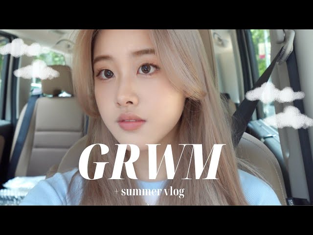 GRWM ♡ 🎀 | Soft summer makeup + vlog