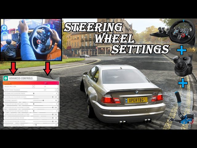 Forza Horizon 4 - Best Wheel Settings | Logitech G29/G920/g27/g923