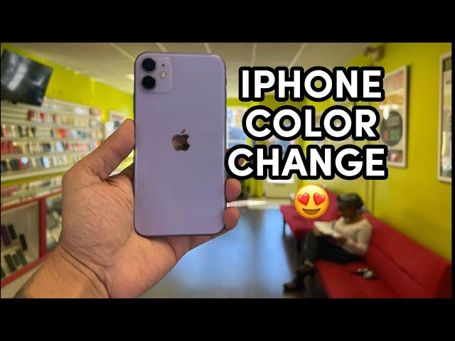 She got bored using same color iPhone and wanted a color changed 😍😍 #apple #iphone #asmr #ios