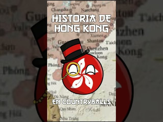 Historia de Hong Kong en Countryballs | Historia en Mapas #Shorts