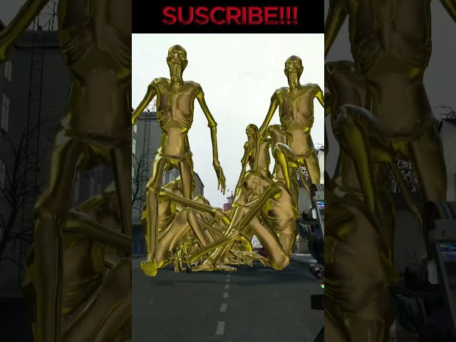 GOLDEN TROOPS ON THE ROAD#shorts #gmod  #gameplay #garrysmod #nextbots #gaming #fyp #scp096 #viral