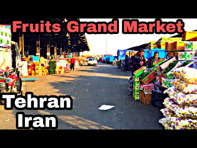 [Tehran 2021] ,Iran 2021 |Walking Tour of Grand Bazaar in Tehran city/ بازار میوه تهران