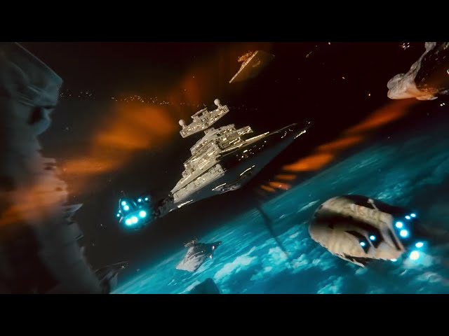 Battle of Endor Deleted Scene/fan Edit - Upscaled 4K & Added SFX #starwars