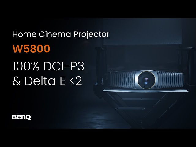 BenQ W5800 Home Cinema Projector: See Colors as Directors Envisioned in Your AV Sanctuary