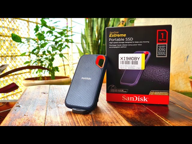 SanDisk Extreme Portable SSD 1TB | SSD vs HDD