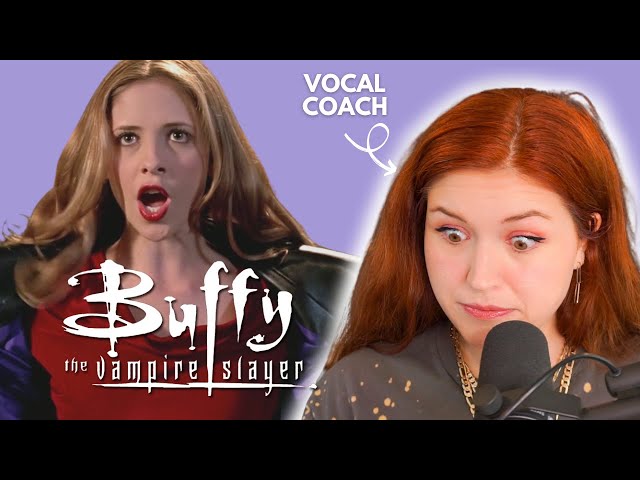 THE BUFFY MUSICAL EPISODE I Vocal coach reacts!