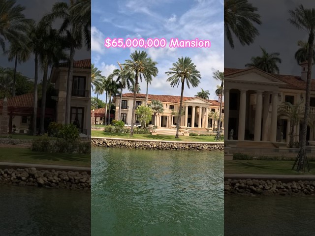Dr. Phillip Frost’s $65,000,000 Star Island mansion #viagra #miami #tour