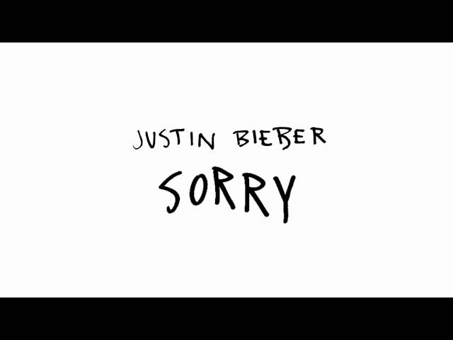 Justin Bieber Sorry (Instrumental With Backing Vocals)