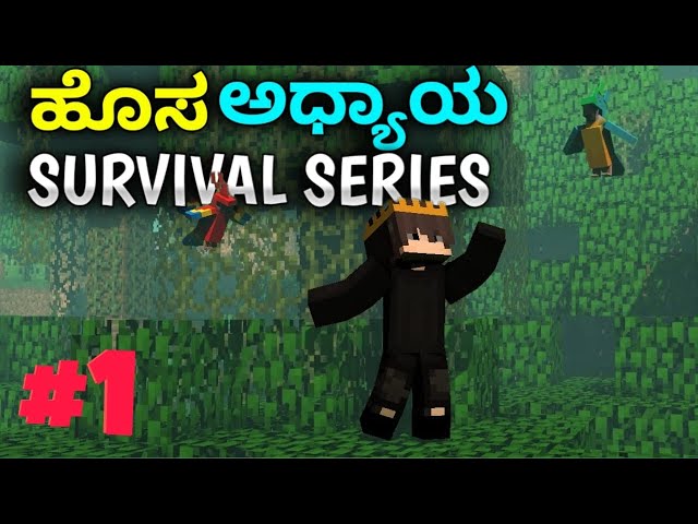 Mastering Minecraft Survival: Episode 1 Revealed | Kannada