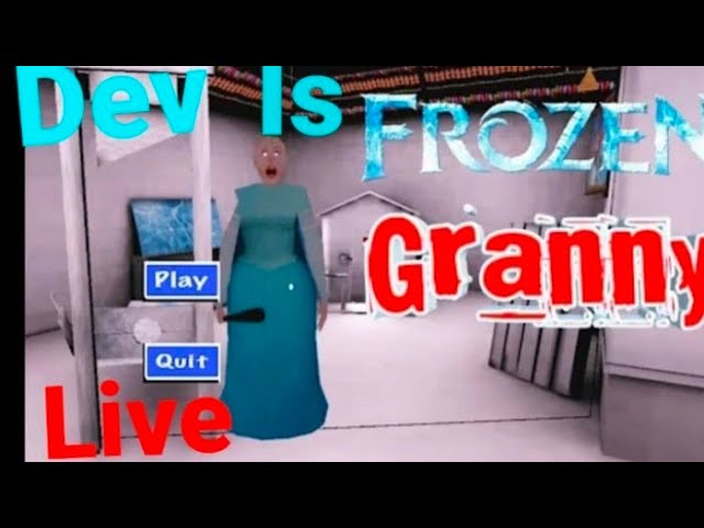 Granny Live Gaming Granwny Gameplay video livel Horror Escape game.