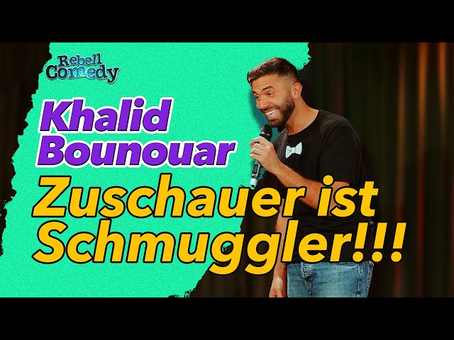 Zuschauer SCHMUGGELT was in die Show! | RebellComedy Stand-Up | Khalid Bounouar