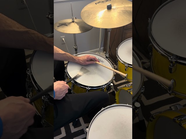 A brush/stick Bossa Nova I learned from John Riley #drums #gretschdrums #drummer #drumming