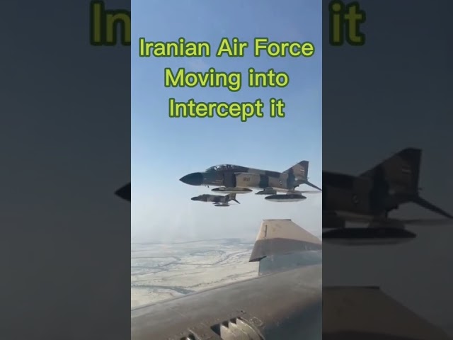 F-22s tell Iranian Air Force to go home