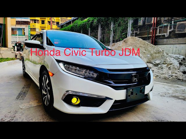 Honda Civic Turbo JDM FC1 2018, Pearl color, Imported by Tijarah Motors Ltd, Dhaka. Call 01678131733