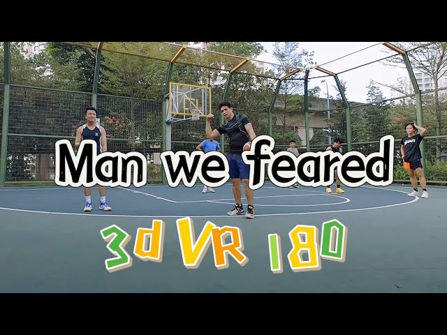 The man of the court basketball 男子 气概休闲篮球比赛 Singapore Punggol court | 3D VR 180 虚拟世界