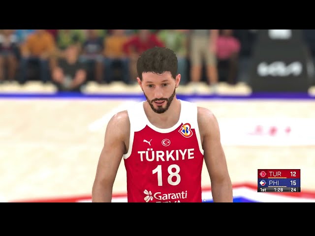 GILAS PILIPINAS VS TURKEY FULL GAMEPLAY  FRIENDLY GAME 2024 NBA2K24 JUNE 28, 2024