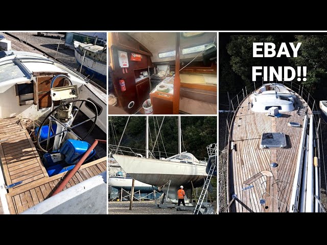 #124 - We bought a boat on EBAY 🙈 CHEAP 46ft PROJECT BOAT!!!