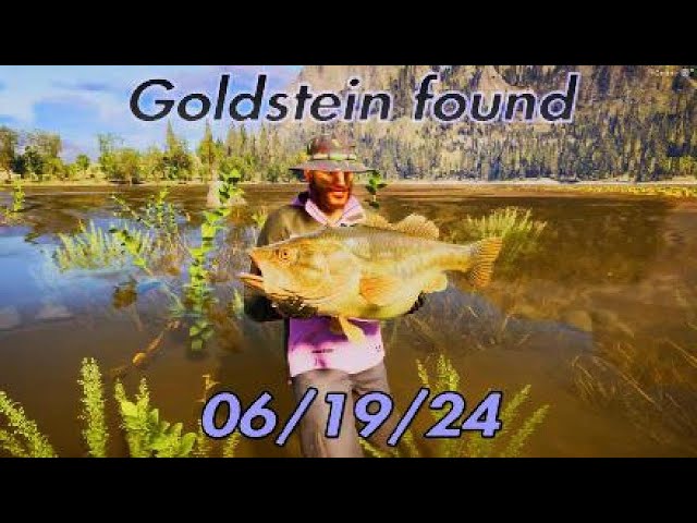 Goldstein found weekly legendary fish - Call of the wild : the angler