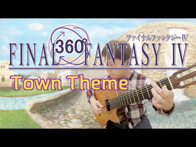 [360 video]  Town Theme - Final Fantasy IV / 街のテーマ - FF4