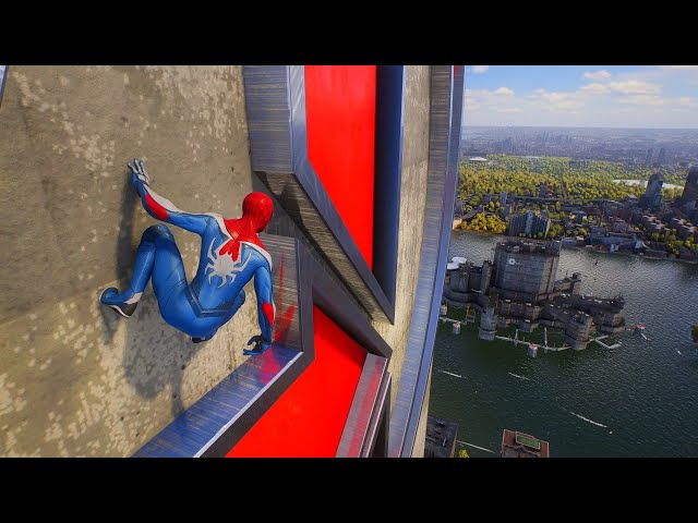 Avengers Tower to the Empire State Building - Marvel's Spider Man 2 (PS5)