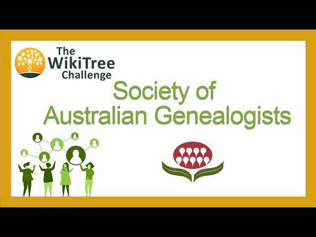 Society of Australian Genealogists @socaustgen  Takes the WikiTree Challenge