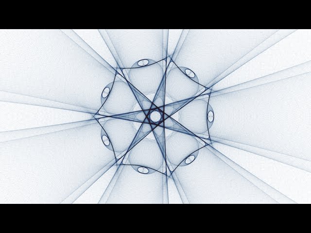 Osculating Circle of a FourierArt Curve (HD)
