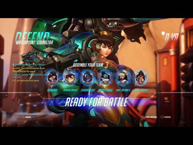 Overwatch: D.VA 27 and 0 Flawless Gameplay