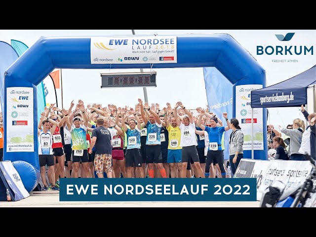 EWE Nordseelauf 2022 auf Borkum