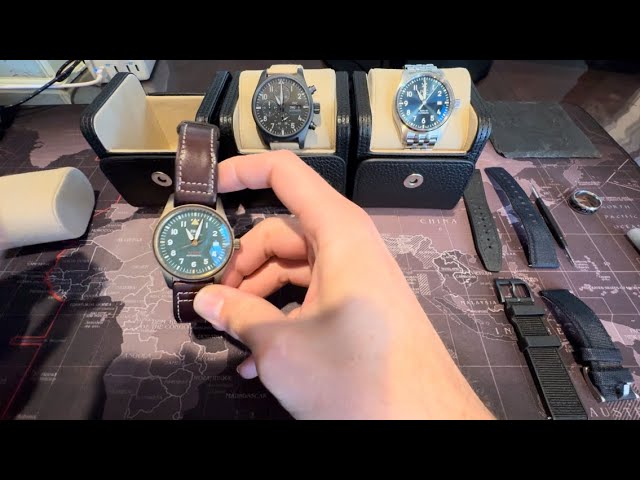 IWC collection part 1: spitfire bronze IW326802 IW326806
