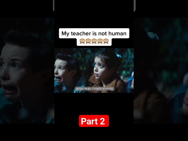 My teacher is not human 😱