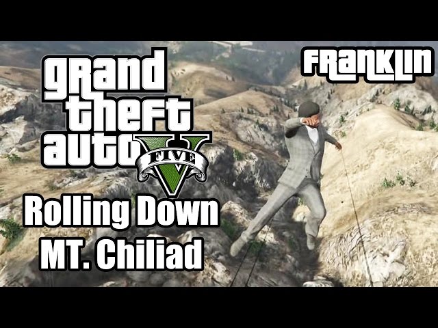 GTA 5 - Rolling Down Mt Chiliad 2: The Revenge (Franklin) | Too Much Gaming