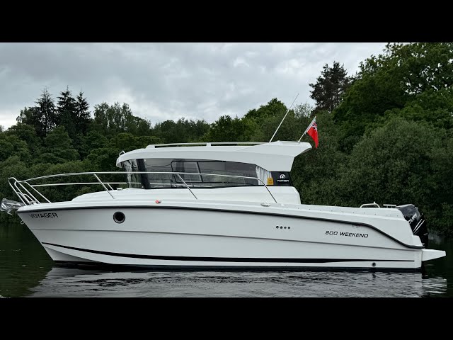 2022 Parker 800 Weekend £85,995. Sturdy on the Sea.