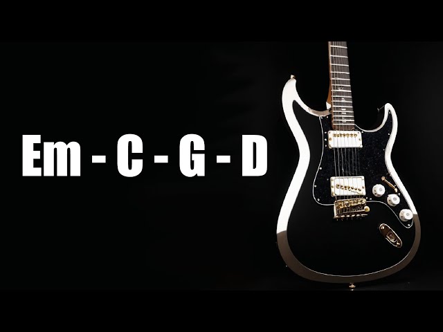 Easy Pop Guitar Backing Track in E Minor