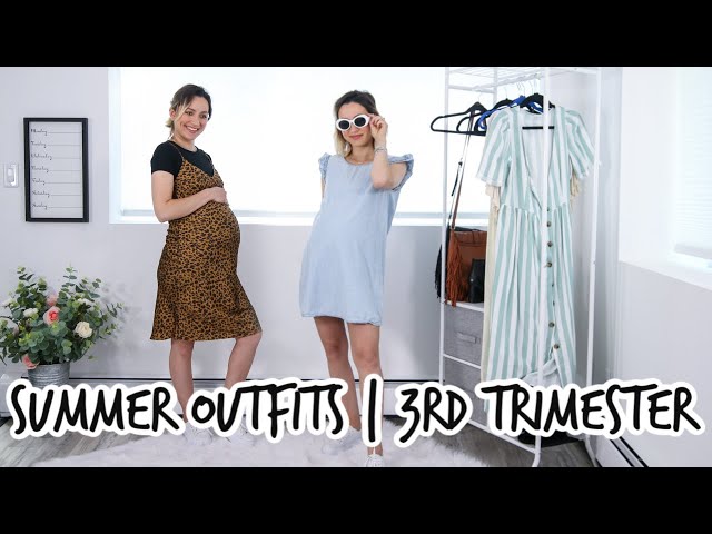 Outfits For Pregnancy | SUMMER Edition | 3rd Trimester