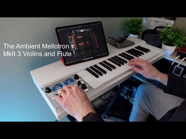 The Ambient Mellotron: Mellotron M4000D MkII 3 Violins and Flute, Axon 02 and Kronecker - Elements