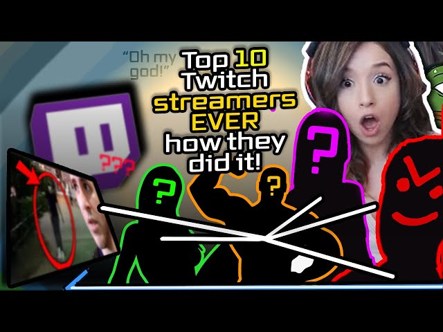 TOP 10 Twitch streamers EXPLAINED How they got FAMOUS!