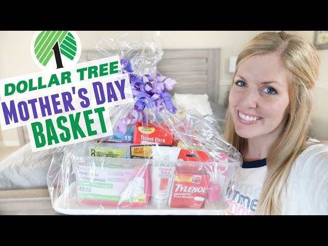 Dollar Tree Mother's Day Gift Basket - UNDER $20! What to Get Mom for Mother's Day