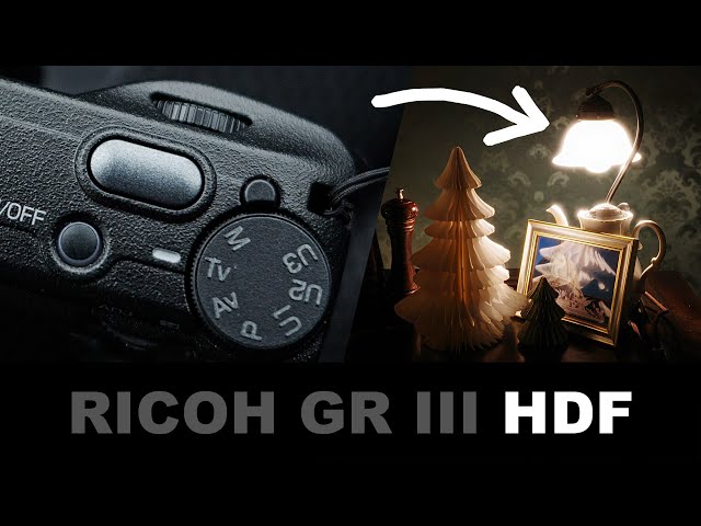 Dare I say "Cinematic"? Ricoh GR III HDF Model