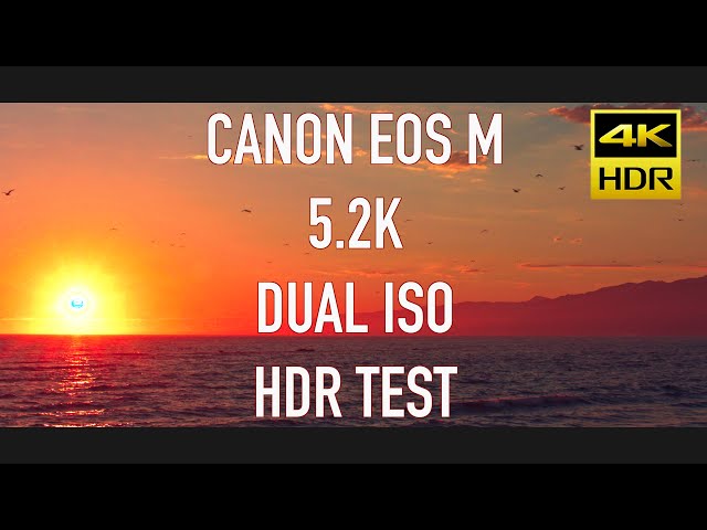 CANON EOS M RAW 5.2K DUAL ISO HDR TEST | $150 14 BIT 5.2K CINEMA CAMERA | MAGIC LANTERN | SONY FX30