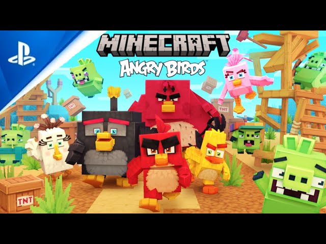 Minecraft x Angry Birds DLC - Launch Trailer | PS4 & PS VR Games