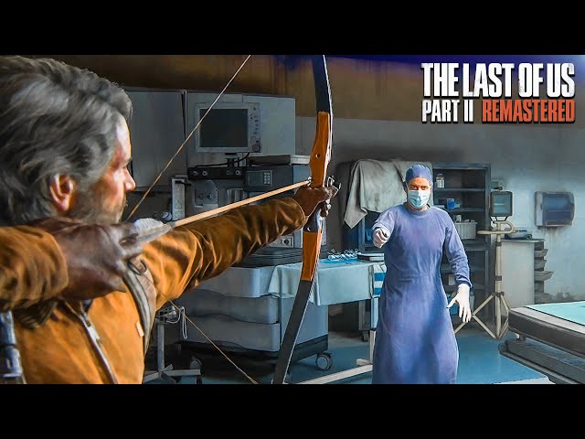 The Last of Us Remake - Bow & Shorty | Aggressive Stealth Kills / Hospital ( Survivor ) 4K