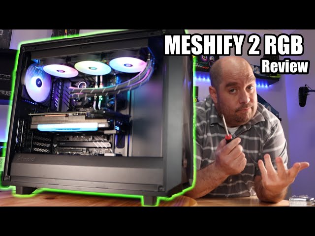 Fractal Design Meshify 2 RGB PC Case Review - PC Build and Testing